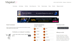 Desktop Screenshot of magiakart.pl